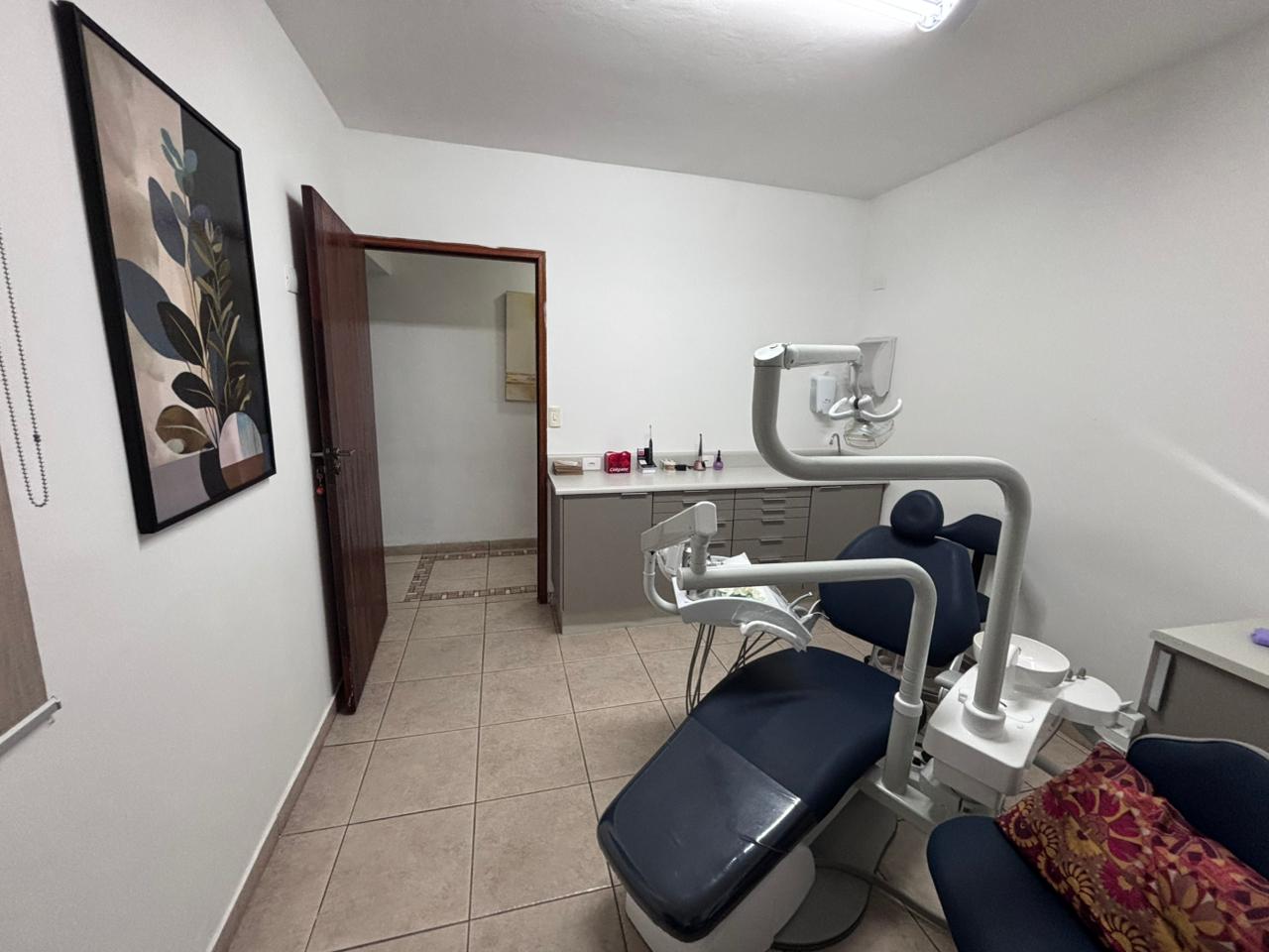 Ambiente acolhedor da clínica
